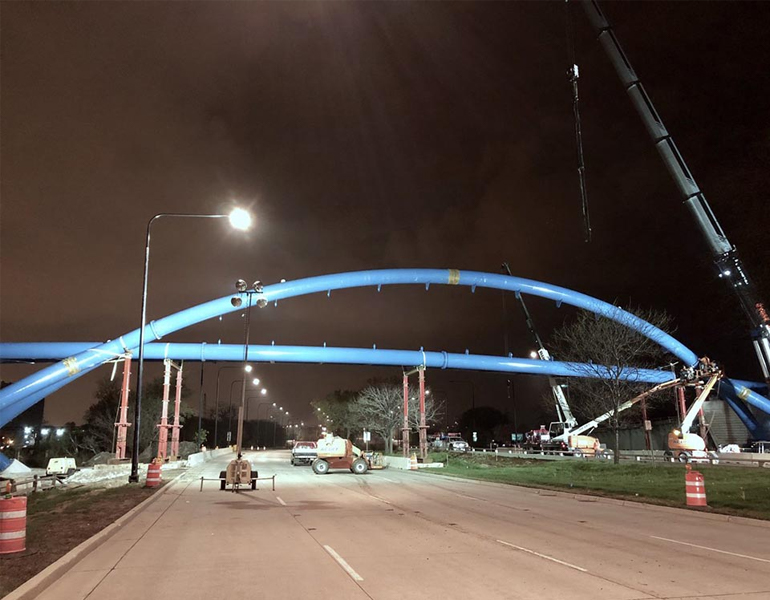 41st street Pedestrian Bridge